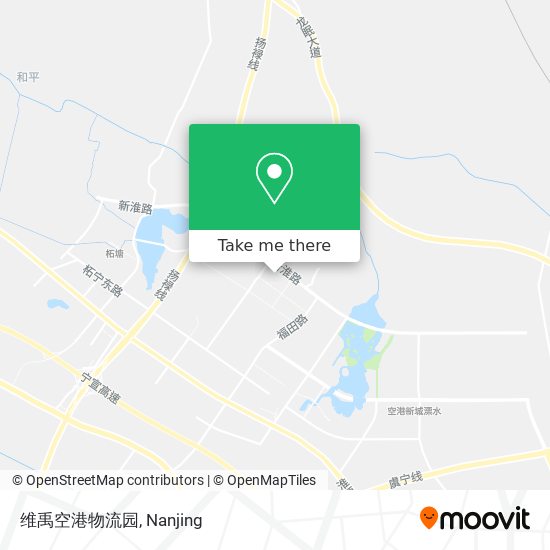 维禹空港物流园 map