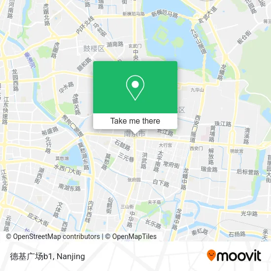 德基广场b1 map