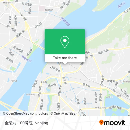 金陵村-100号院 map