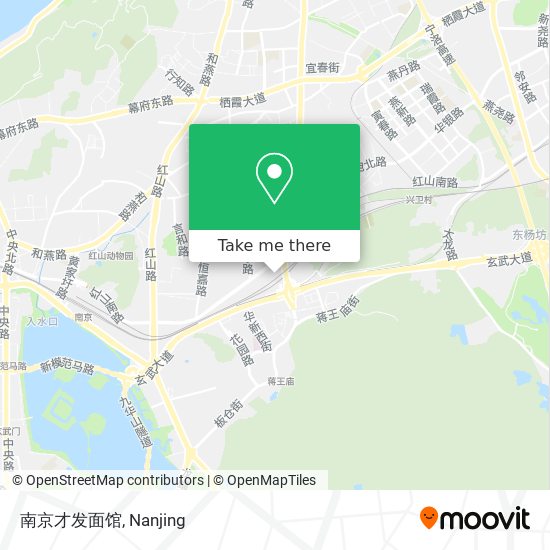 南京才发面馆 map