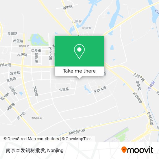 南京本发钢材批发 map