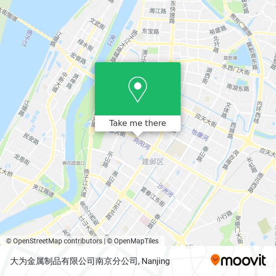 大为金属制品有限公司南京分公司 map