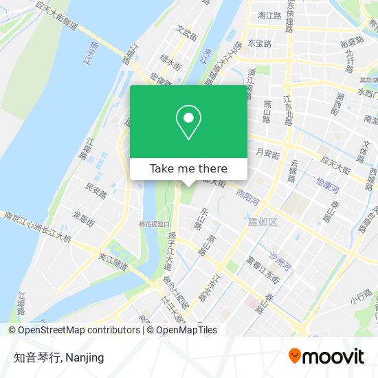 知音琴行 map