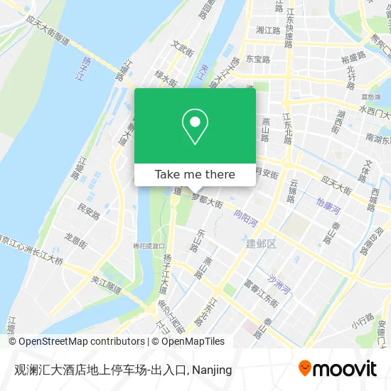 观澜汇大酒店地上停车场-出入口 map