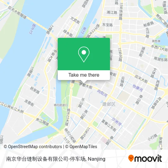 南京华台缝制设备有限公司-停车场 map