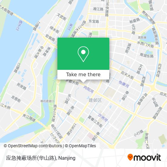 应急掩蔽场所(华山路) map