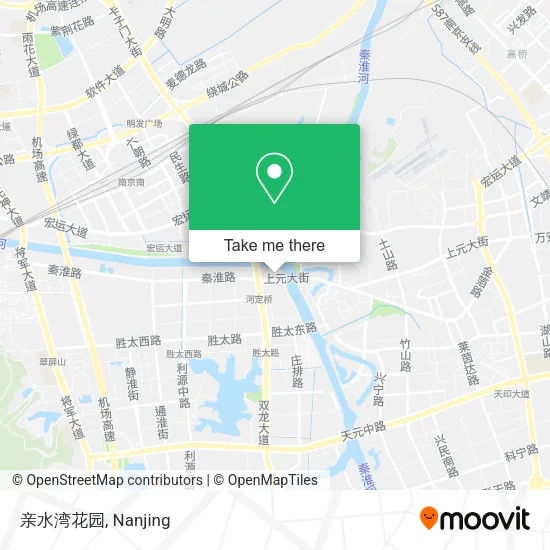 亲水湾花园 map