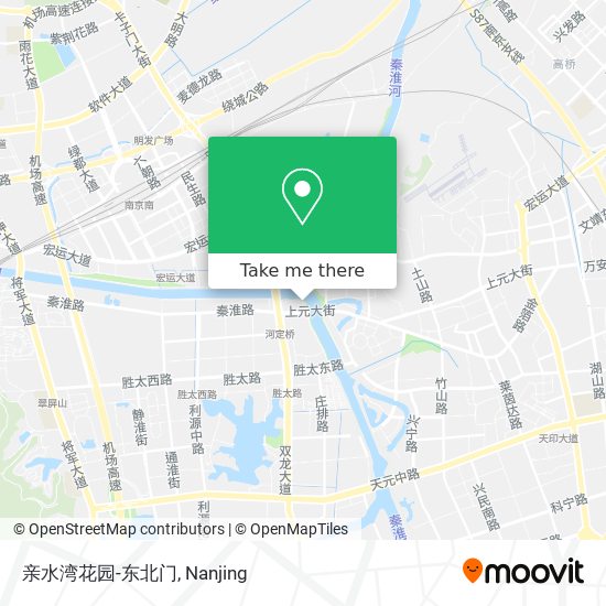 亲水湾花园-东北门 map