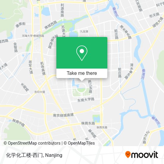 化学化工楼-西门 map