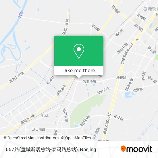 667路(盘城新居总站-泰冯路总站) map