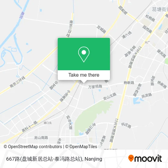 667路(盘城新居总站-泰冯路总站) map