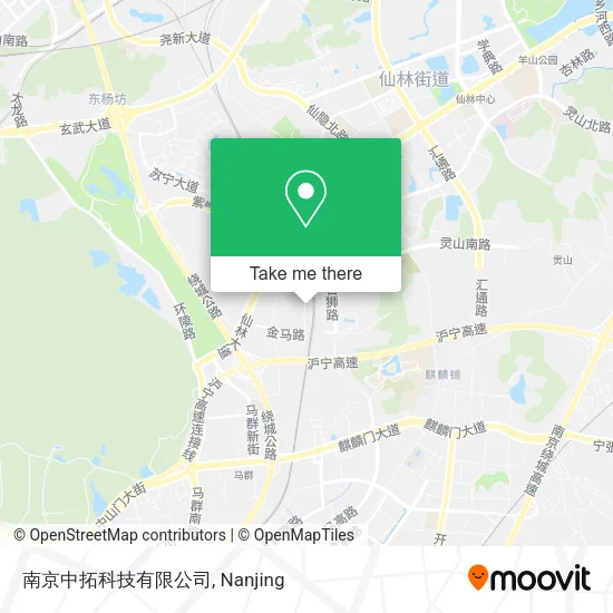 南京中拓科技有限公司 map