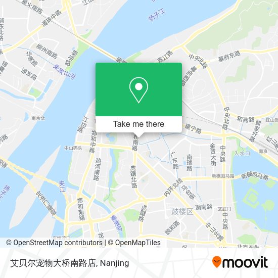 艾贝尔宠物大桥南路店 map