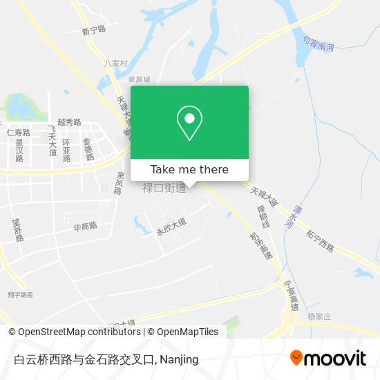白云桥西路与金石路交叉口 map