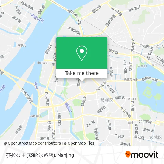 莎拉公主(察哈尔路店) map