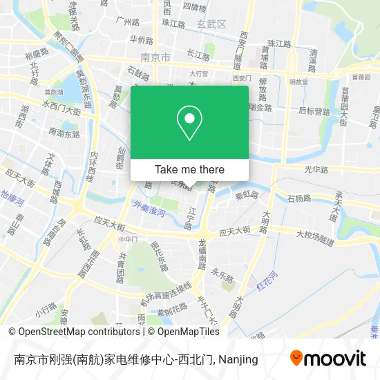 南京市刚强(南航)家电维修中心-西北门 map