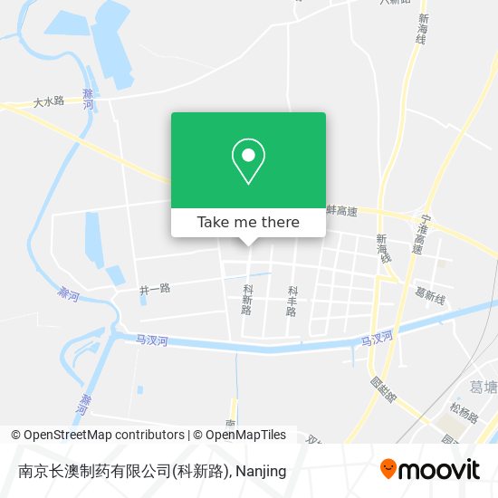 南京长澳制药有限公司(科新路) map