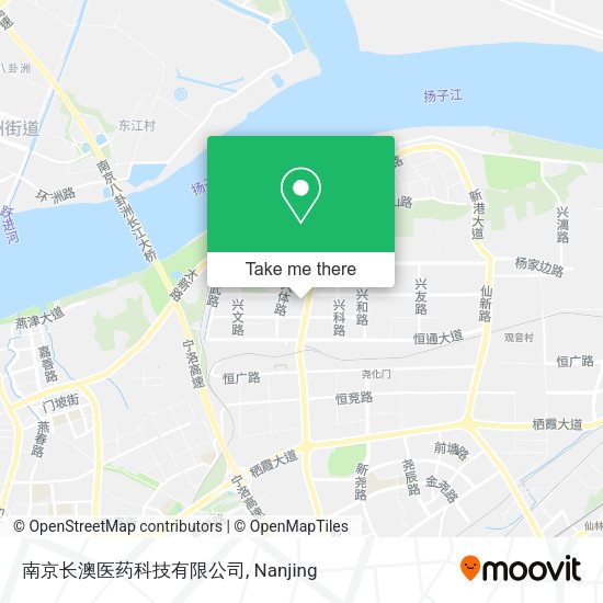 南京长澳医药科技有限公司 map