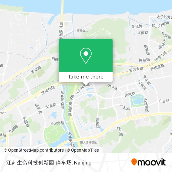 江苏生命科技创新园-停车场 map