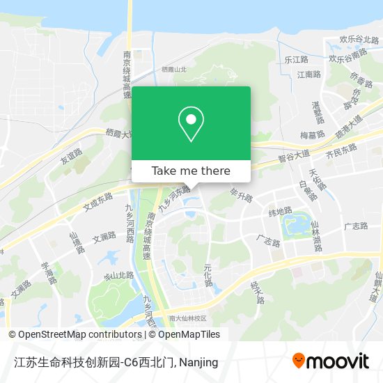 江苏生命科技创新园-C6西北门 map