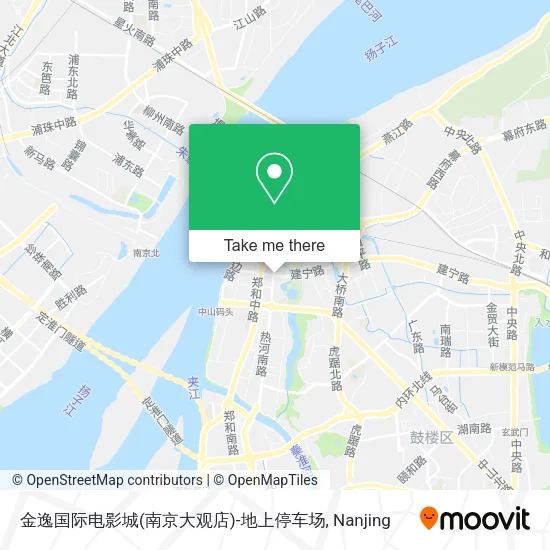 金逸国际电影城(南京大观店)-地上停车场 map