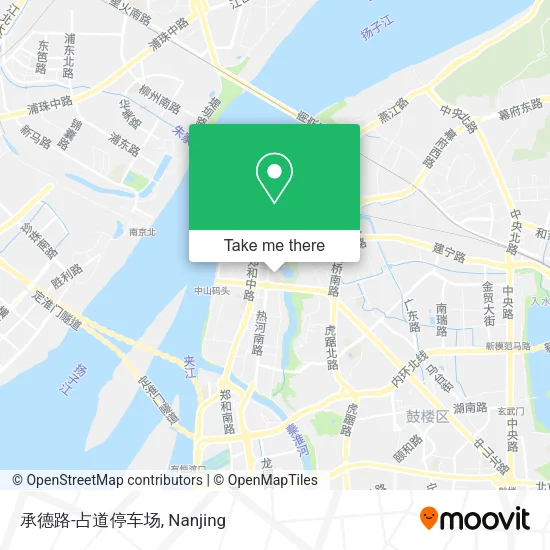 承德路-占道停车场 map