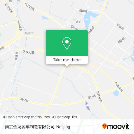 南京金龙客车制造有限公司 map