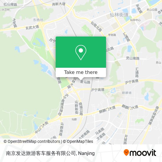 南京发达旅游客车服务有限公司 map