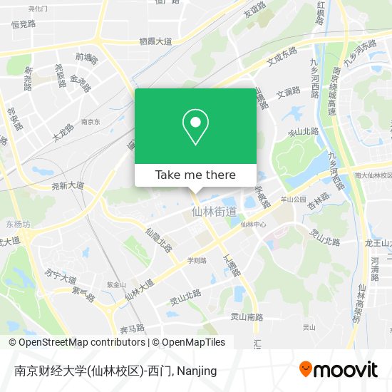 南京财经大学(仙林校区)-西门 map