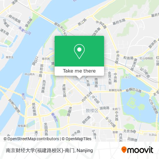 南京财经大学(福建路校区)-南门 map