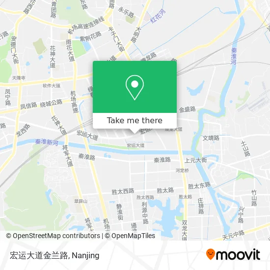 宏运大道金兰路 map