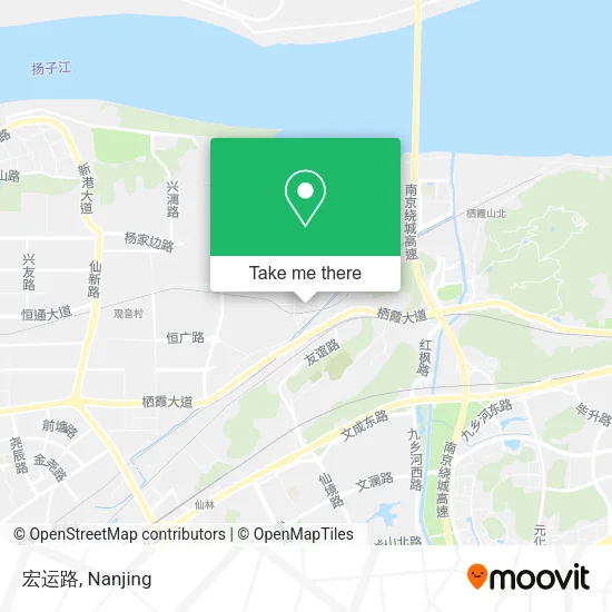 宏运路 map