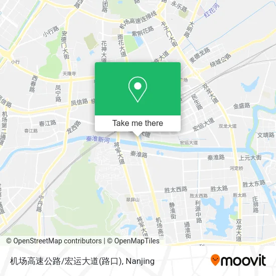 机场高速公路/宏运大道(路口) map