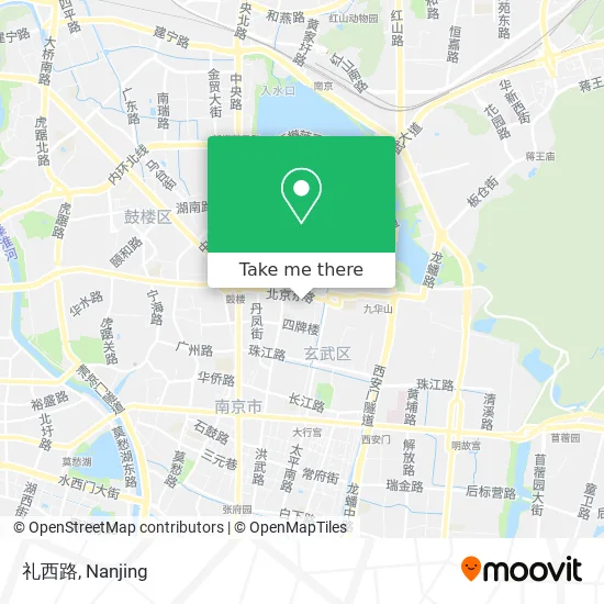 礼西路 map