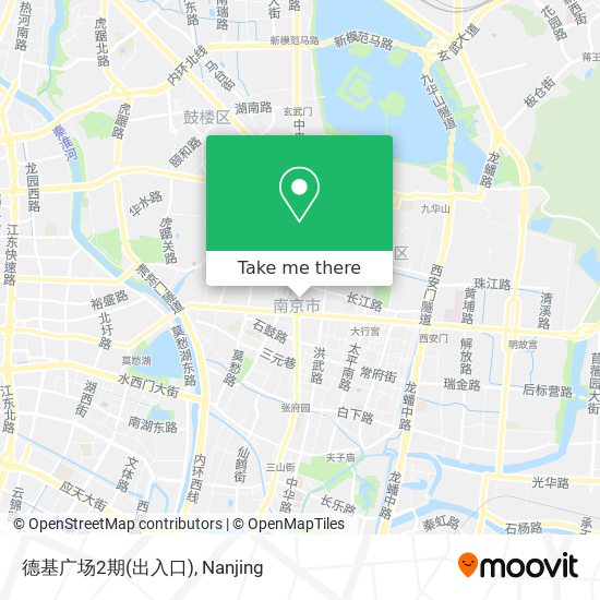 德基广场2期(出入口) map