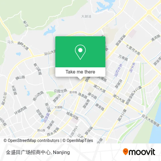 金盛田广场招商中心 map