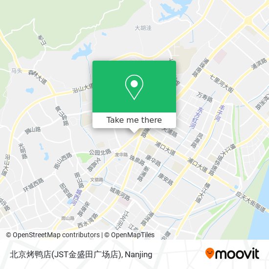 北京烤鸭店(JST金盛田广场店) map