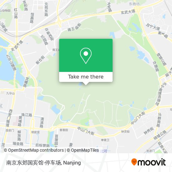 南京东郊国宾馆-停车场 map