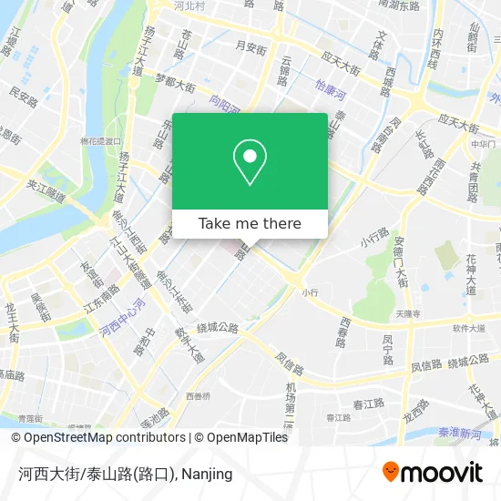 河西大街/泰山路(路口) map