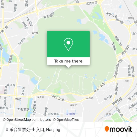 音乐台售票处-出入口 map