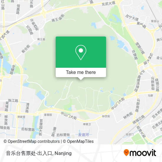 音乐台售票处-出入口 map