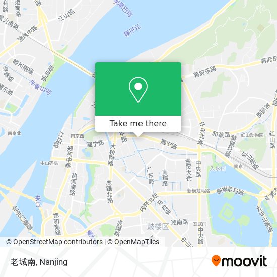老城南 map