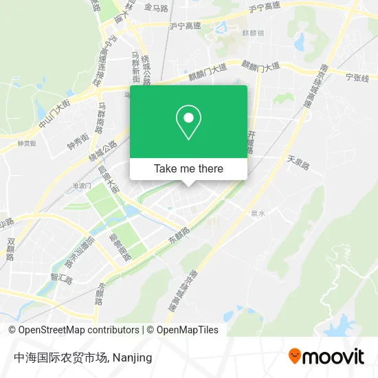 中海国际农贸市场 map