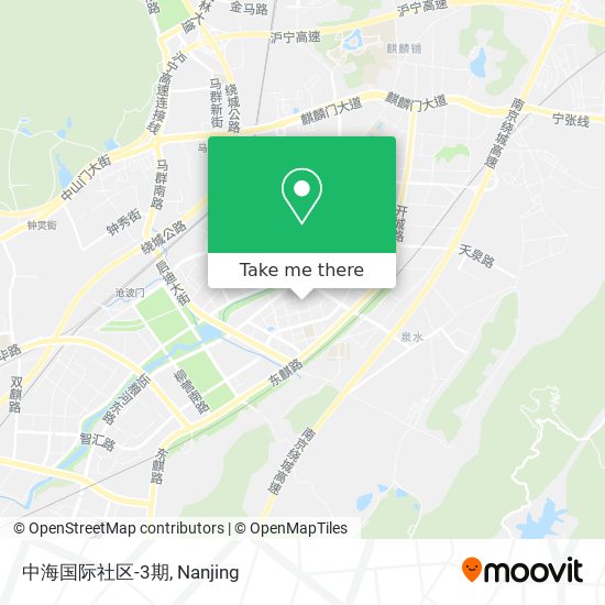 中海国际社区-3期 map