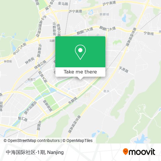 中海国际社区-1期 map