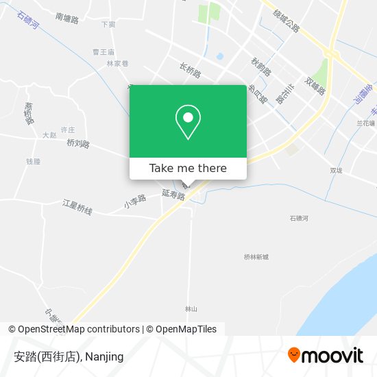 安踏(西街店) map