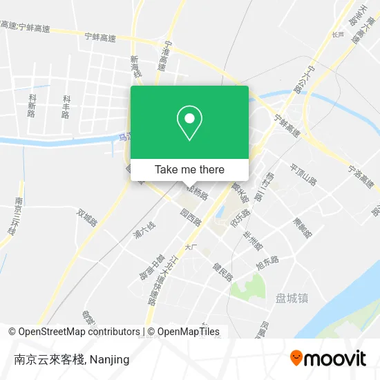 南京云來客棧 map