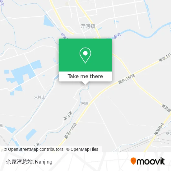余家湾总站 map