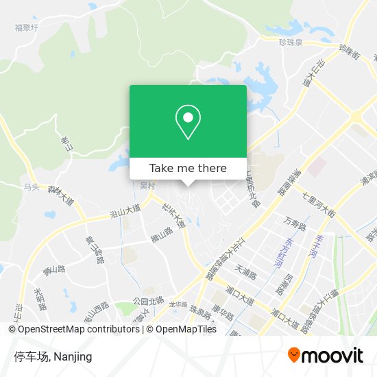 停车场 map