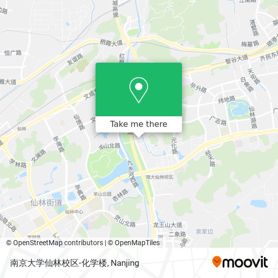 南京大学仙林校区-化学楼 map